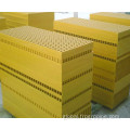 FRP Fiberglass Stair Tread Fire and Chemical Resist Spark less FRP Grating Manufactory